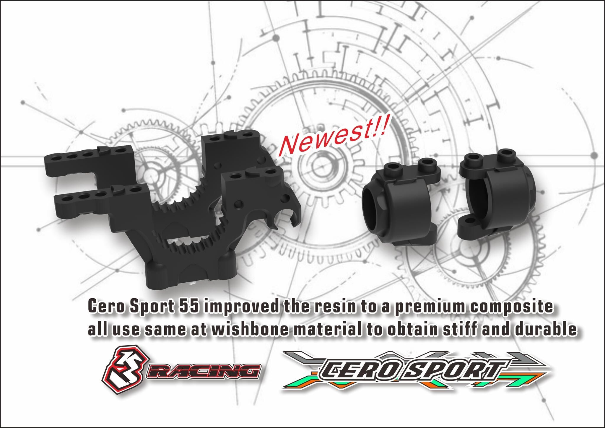 3Racing 1/10 CERO SPORT TOURINGCAR【KIT-CEROSPOR