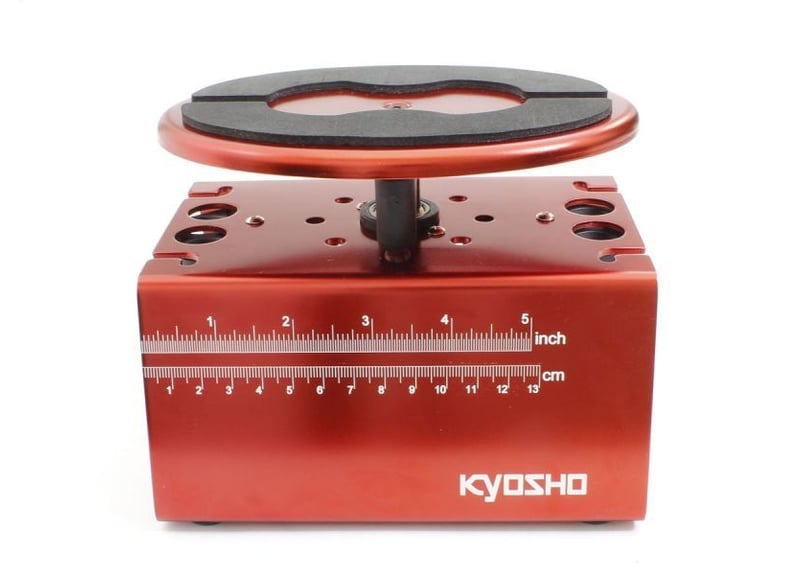 OVER製メンテナンススタンド 京商 メンテナンススタンド ハイタイプ(レッド) 36229R | Warehouse Sto