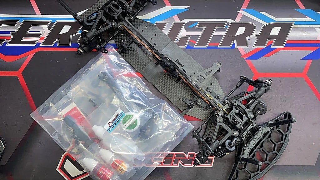 3Racing 1/10 CERO SPORT STRUCTURE MATT GRAPHITE