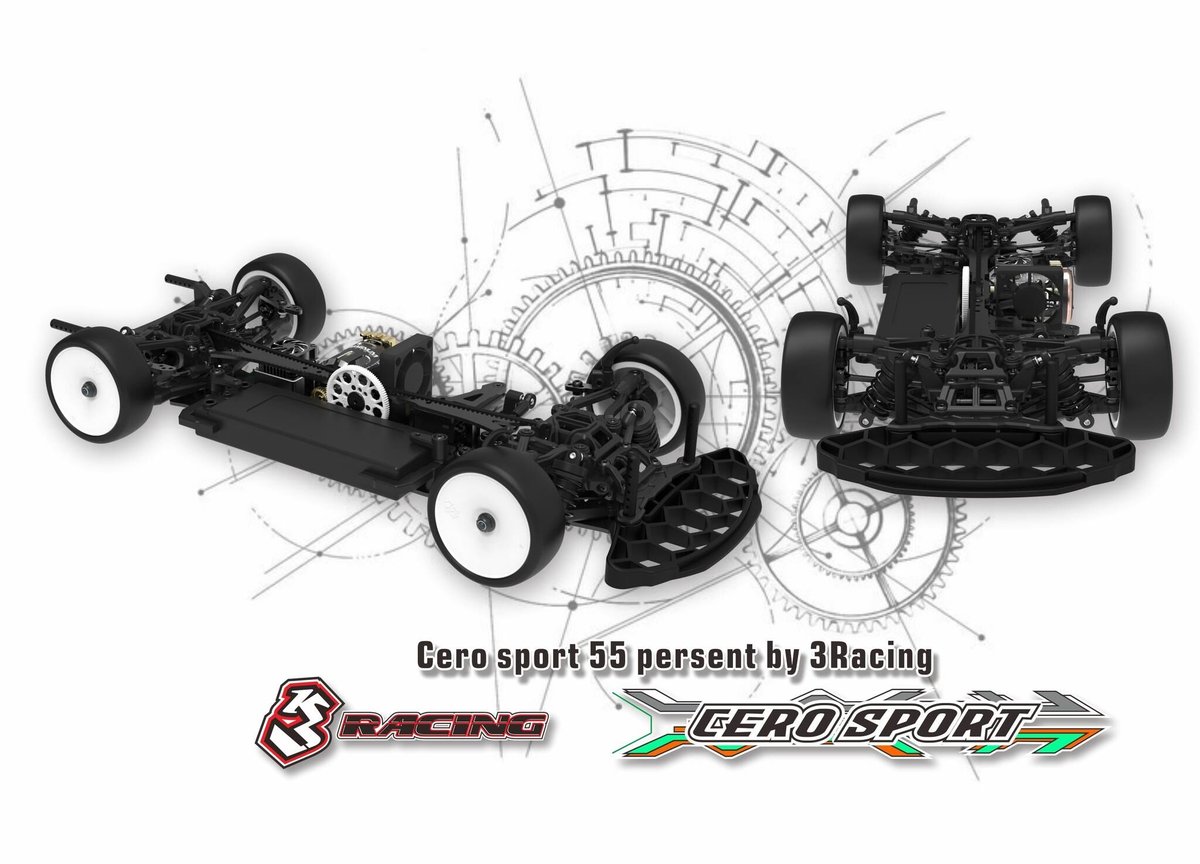 最新 3racing 1/10 ツーリングカー CERO SPORT キット - ホビーラジコン