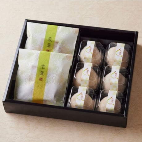 栗薫＆栗薫大福セット［冷凍］