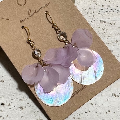 シェルピアス/イヤリング