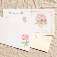 グリーティングカード　カランディーバの花・小鳥　KALANCHOE COLLECTION
