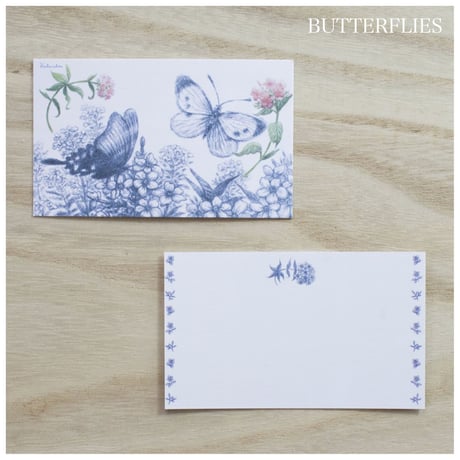 メッセージカード　BUTTERFLIES蝶