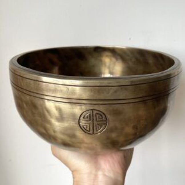 フルムーン タイガーディム 19cm G音 シンギングボウル フルムーン