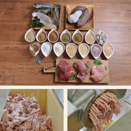 国産無添加ごはん　Wan！Dish　（鹿肉×ホキ）500g