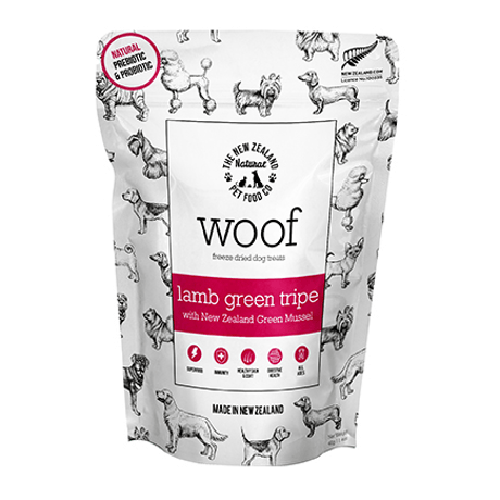 WOOF ラムグリーントライプ with 緑イ貝 40g