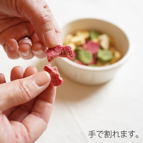 犬の一日  三種の野菜クッキー (ありたどり) 10枚