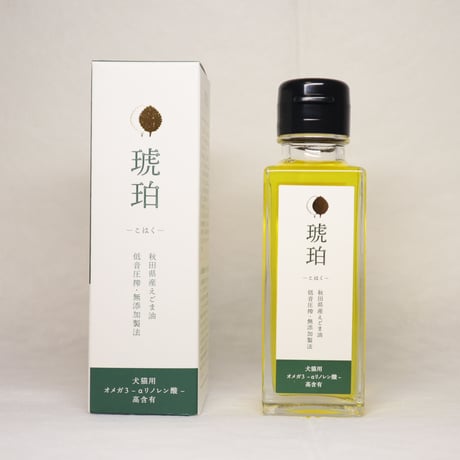 Komachi-na 秋田産えごま油 琥珀-こはく-  95g