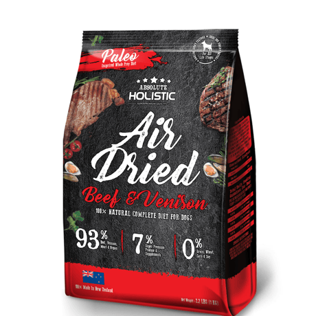 ABSOLUTE  エアドライ レッドミート ビーフ＆ベニソン 100g/1kg