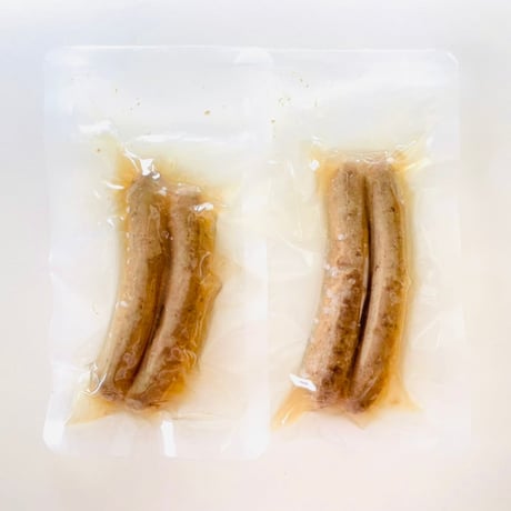 北海道産  エゾ鹿肉ジューシーソーセージ 植物発酵酵素＋たもぎ茸配合 24g×4