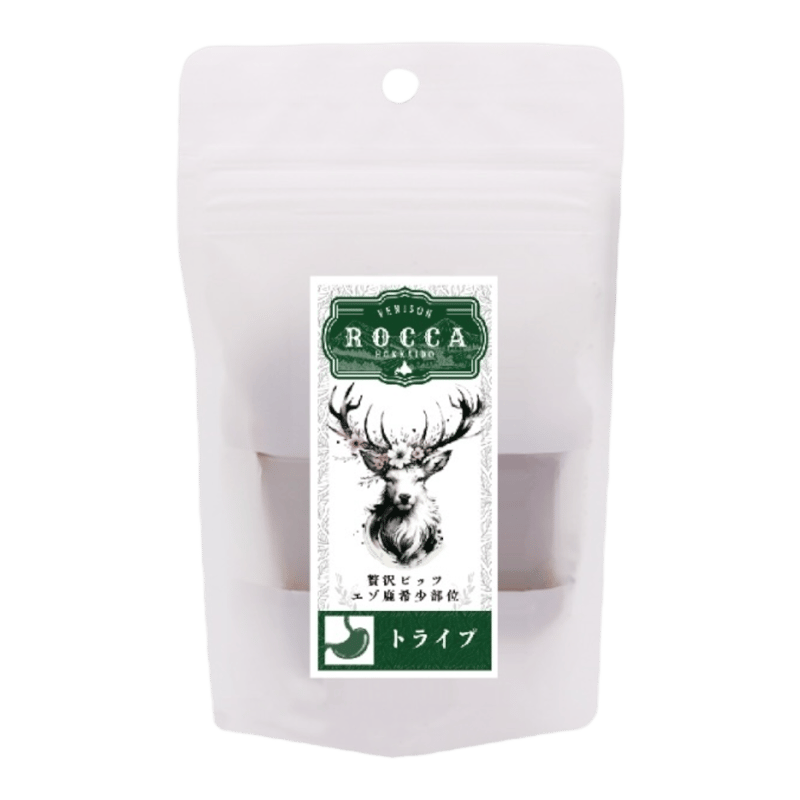 Rokka ロッカ エゾ鹿肉 トライプ＆ミートビッツ 100g | ーCanon petlif