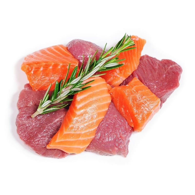 アダルトサーモン2.4kg+アダルトラム3kg meow ラム＆サーモン 50g/280g | ーCanon petlife storeー