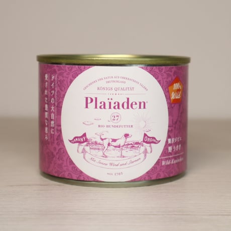 Plaiaden Dog 100%Wild 贅沢ジビエ 野うさぎ 200g