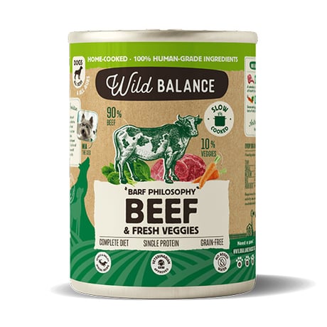 Wild BALANCE ビーフフード 400g  BARFの専門店が作ったウェットフード！
