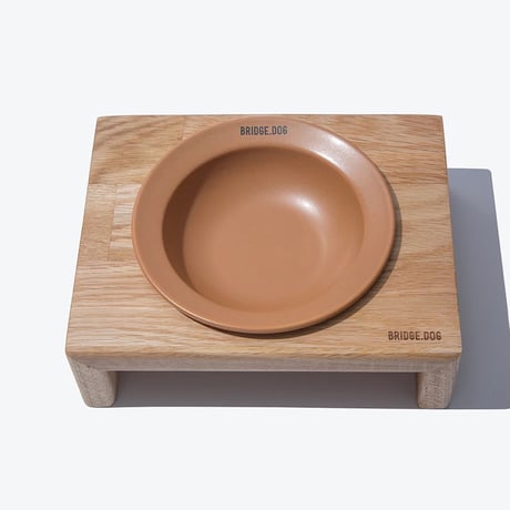 BRIDGE DOG  MINI DISH  艶なし クリーム/ピンク/イエロー/グリーン/バイオレット/キャメル