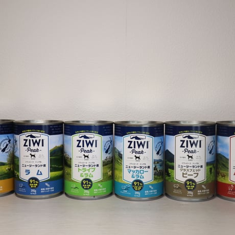 ZIWIpeak ドッグ缶 マッカロー＆ラム 390g