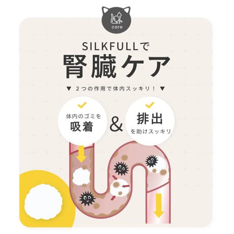 SILKFULL 老廃物の排出を助ける無味無臭の液体サプリ！ 7包/30包