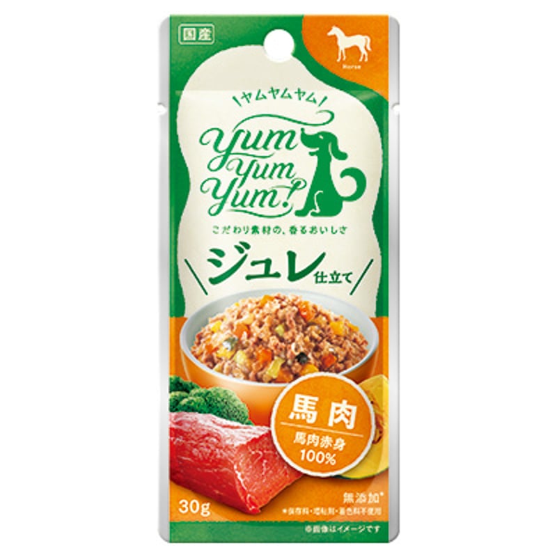 yumyumyum! ヤムヤムジュレ仕立て 馬肉 30g/30g×12 | ーCanon pe...