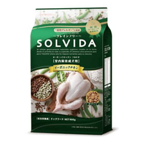 SOLVIDA グレインフリーチキン 成犬用 900g/1.8kg/3.6kg/5.8kg