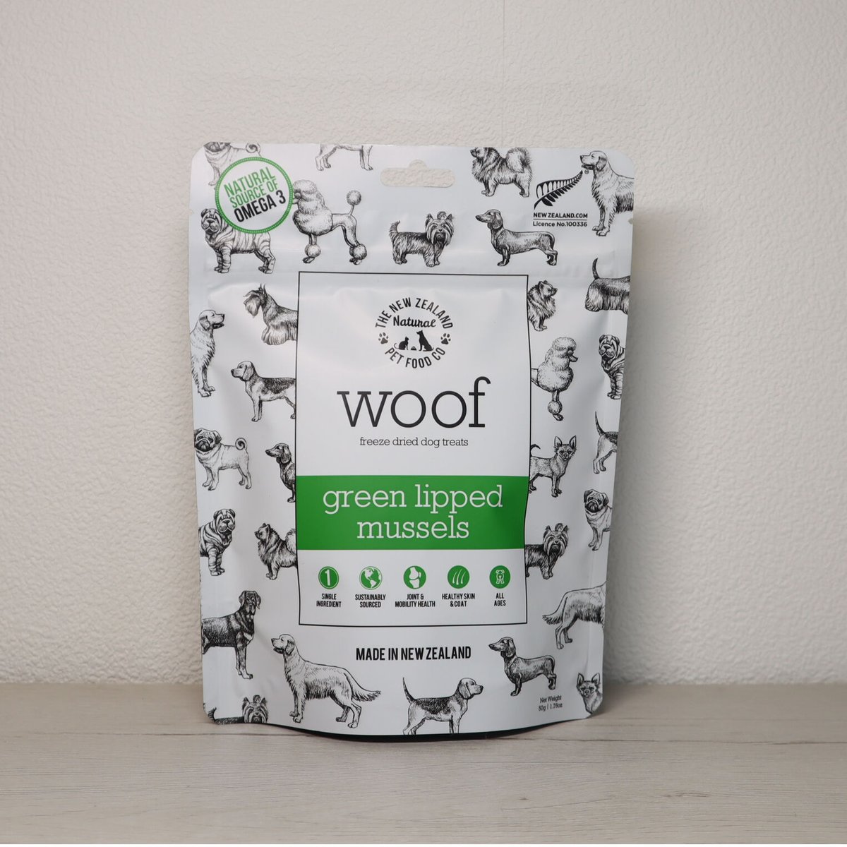 WOOF グリーンリップドマッスル 50g | ーCanon petlife storeー