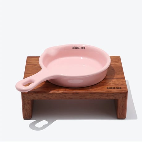 【お取り寄せ】BRIDGE TRAY 食器台 メルバウ ブラウン 6cm/9cm/12cm/2ホール9cm