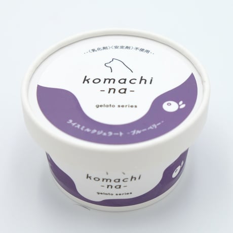 Komachi-na- ライスジェラート ブルーベリー味 80ml