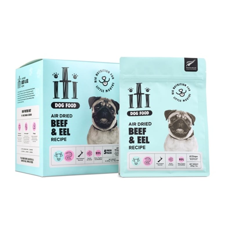 イティ　ドッグ　ビーフ&イール　40個まとめ売り ITI ドッグ ビーフ＆イール ディナー 40g/200g/1kg | ーCanon petl