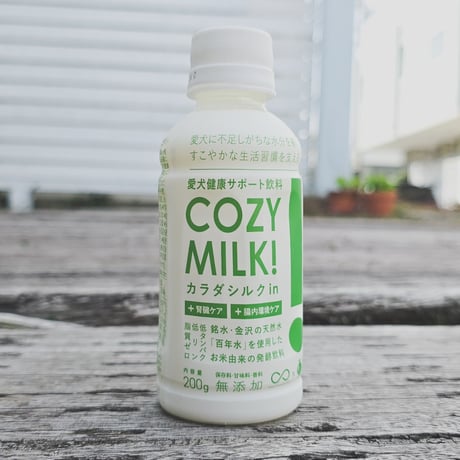 COZY MILK!  カラダシルク入りのフレッシュ甘酒 200g