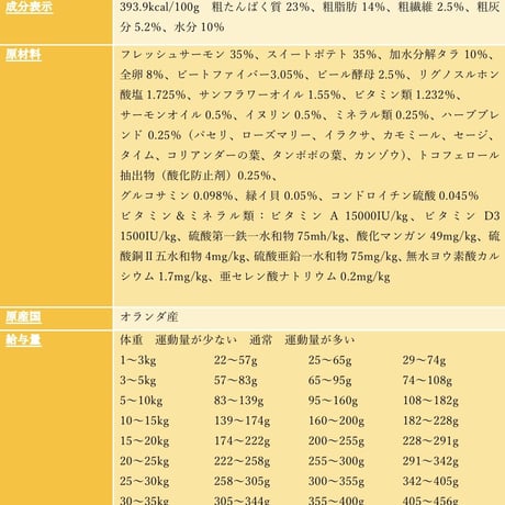 TRIBAL フレッシュサーモン 400g/2.5kg/12kg