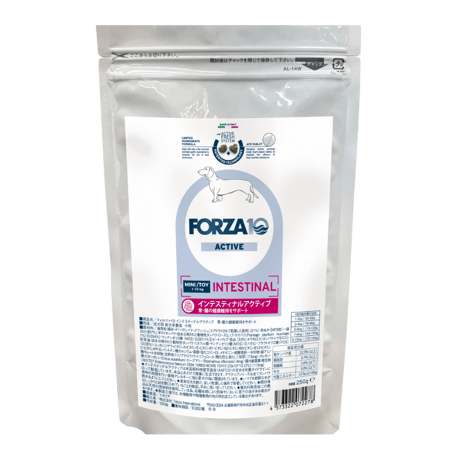 ★商品入れ替え フォルツァ10 インテスティナルアクティブ 250g/1.5kg  お腹の弱い子の療法食！