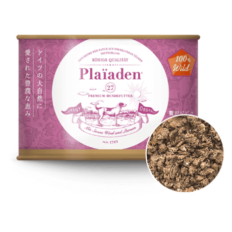 Plaiaden Dog 100%Wild 贅沢ジビエ 野うさぎ 200g