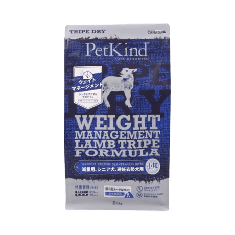 【取り寄せ】PetKind  小粒SAP ラム ウェイトマネジメント230g/907g/2.72kg/11.34kg