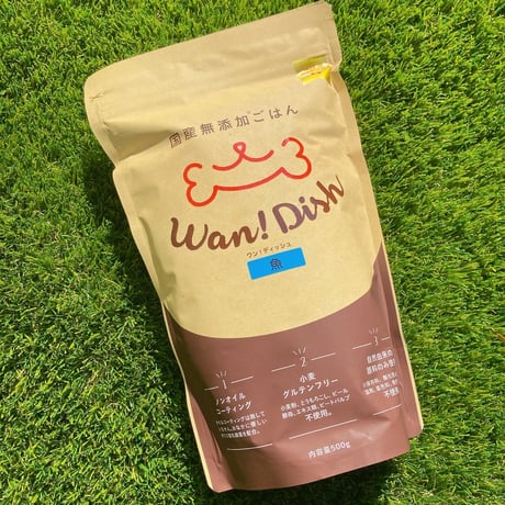 国産無添加ごはん　Wan！Dish　魚（ホキ）500g