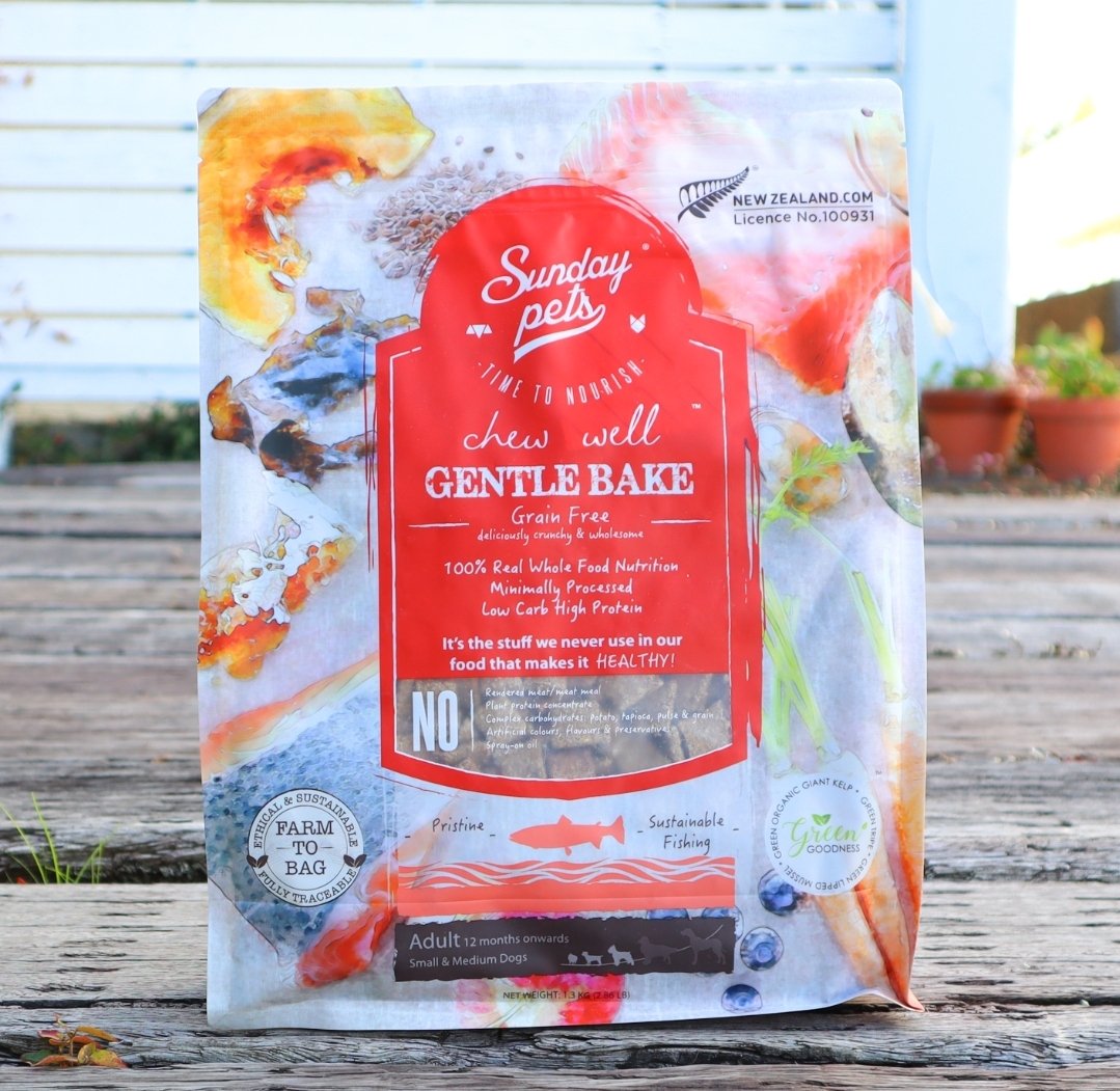 SundayPets ジェントルベイク ワイルドサーモン with トライプ1.3kg