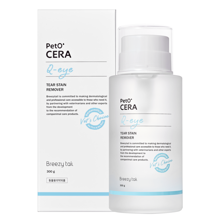 PetO CERA ペットセラ Q-eye 120ml/300ml 韓国で大ヒットの涙や