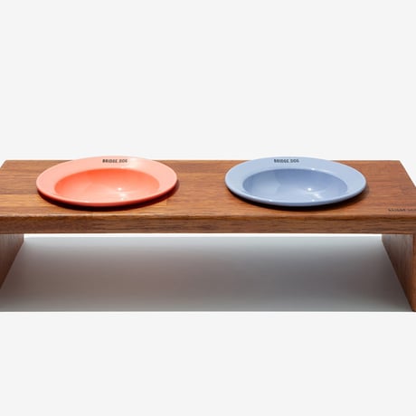 【お取り寄せ】BRIDGE TRAY 食器台 メルバウ ブラウン 6cm/9cm/12cm/2ホール9cm