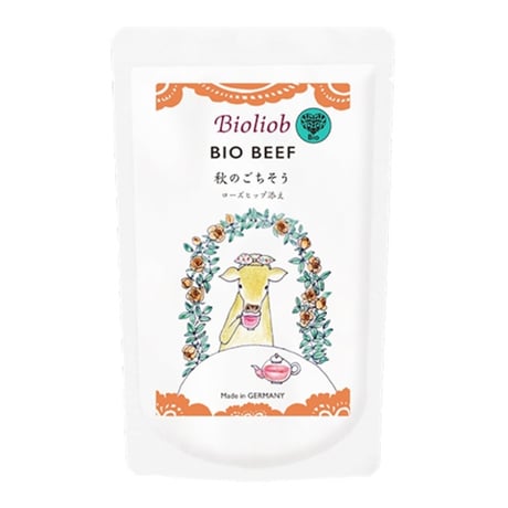 Bioliob 秋のごちそう 牛とローズヒップティー 120g