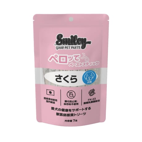 Smiley  ペロって さくら 10g×7本