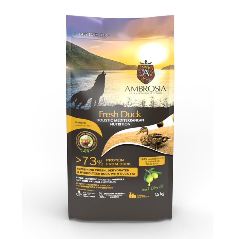 AMBROSIA アンブロシア フレッシュダック 100g/1.5kg/5kg | ー