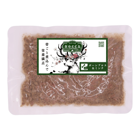 Rokka ロッカ エゾ鹿肉 ボーンブロス＆ミンチ 100g