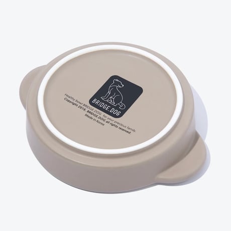 BRIDGE DOG  MINI POT 艶なし グレー/コーラルピンク/ホワイト/ココア