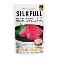 SILKFULL シルクフルキャット レトルト マグロ味 35g 猫ちゃんの尿路結石予防に！