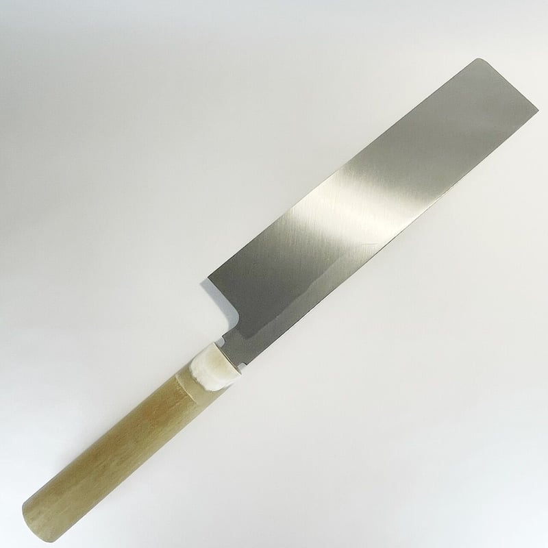 薄刃包丁 白鋼 霞 水牛柄 8寸(240mm) | 刃物の老舗 本家かね惣 薄刃包丁 白鋼 霞 水牛柄 8寸(240mm) | 刃物の老舗 本家かね惣