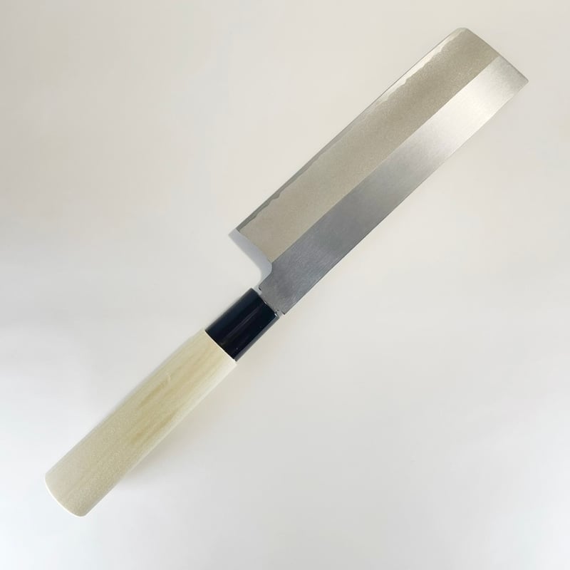諸刃薄刃包丁 青鋼 プラ柄 165mm | 刃物の老舗 本家かね惣 諸刃薄刃包丁 青鋼 プラ柄 165mm | 刃物の老舗 本家かね惣
