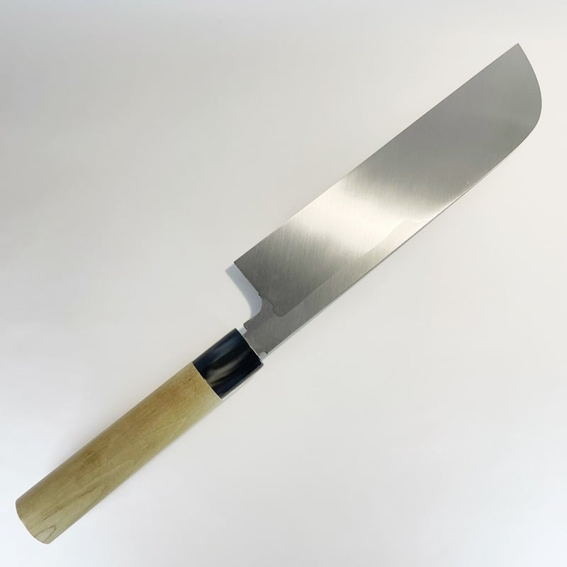 鎌形薄刃 白鋼 霞 水牛柄 8寸(240mm) | 刃物の老舗 本家かね惣 鎌形薄刃 白鋼 霞 水牛柄 8寸(240mm) | 刃物の老舗 本家かね惣