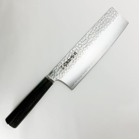 かね惣 薄刃包丁 薄刃包丁 白鋼 霞 水牛柄 7寸5分（225mm） | 刃物の老舗 本家かね惣