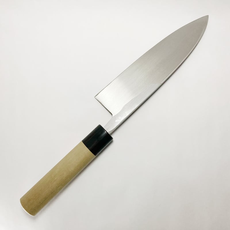 出刃包丁 白鋼 霞 水牛柄 6寸(180mm) | 刃物の老舗 本家かね惣 出刃包丁 白鋼 霞 水牛柄 6寸(180mm) | 刃物の老舗 本家かね惣