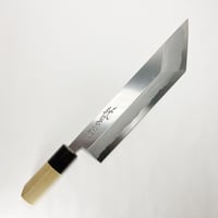 鰻裂き包丁 青鋼 霞 水牛柄 8寸(240mm) | 刃物の老舗 本家かね 鰻裂き包丁 青鋼 霞 水牛柄 8寸(240mm) | 刃物の老舗 本家かね