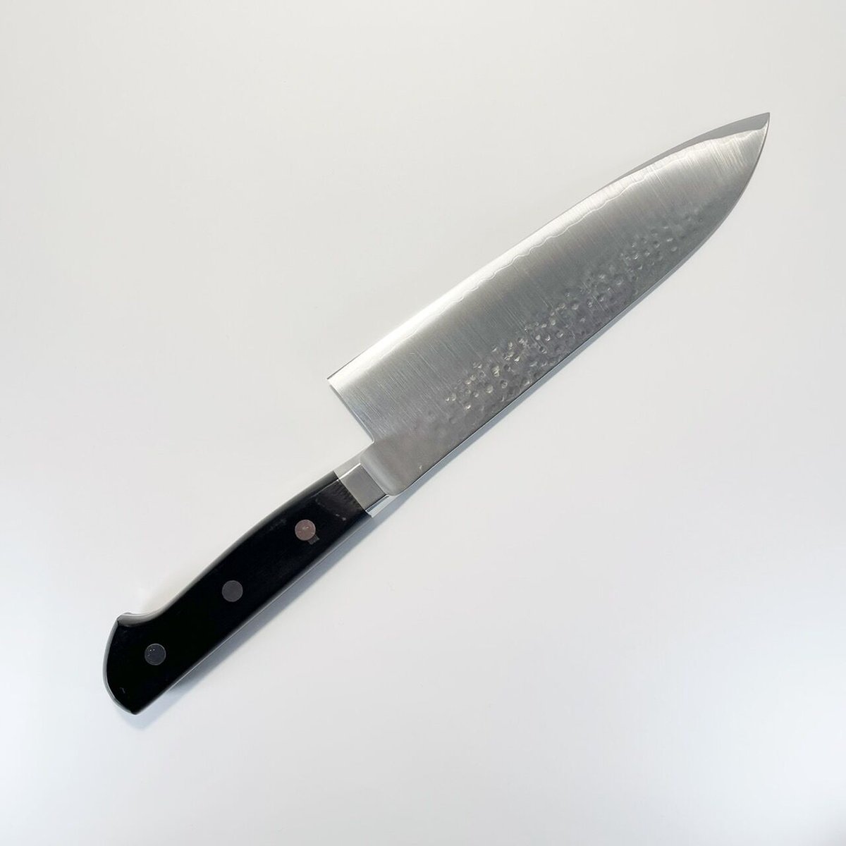 三徳包丁 ステンレス鋼 VG5 6寸(180mm) 鎚目仕様 | 刃物の老舗 三徳包丁 ステンレス鋼 VG5 6寸(180mm) 鎚目仕様 | 刃物の老舗